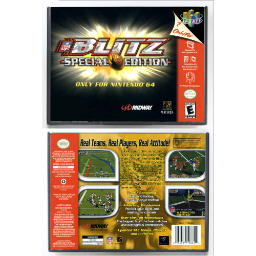 NFL Blitz Special Edition